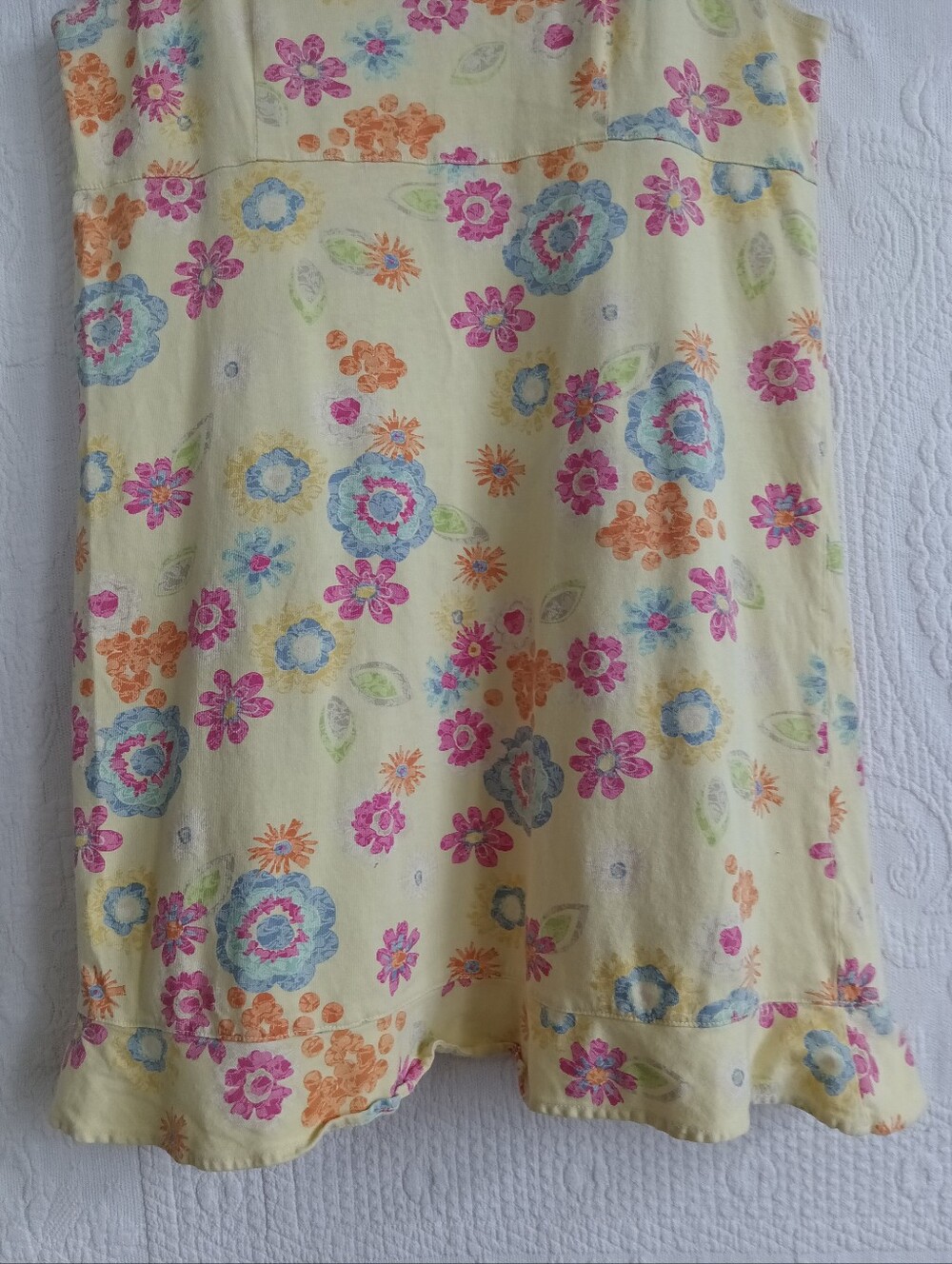 fresh produce Flirty Yellow Summer Dress Soft Lightweight Comfy Casual Colorful - Picture 4 of 8
